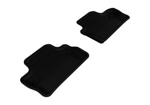 Volvo V60 Floor Mats - Rear - 3D MAXpider - Kagu - Black - `11-`18 Volvo V60 Floor Mats - Rear - 3D MAXpider - Kagu - Black - `11-`18